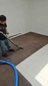 Extraction along the baseboard on Long Island